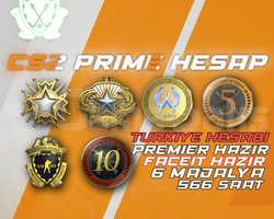 TR HESAP 566 SAAT 6 MADALYA FACEIT + SEÇKİN HAZIR