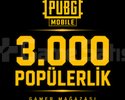 3 BİN POPÜLERLİK UYGUN FİYAT SINIRLI SÜRE