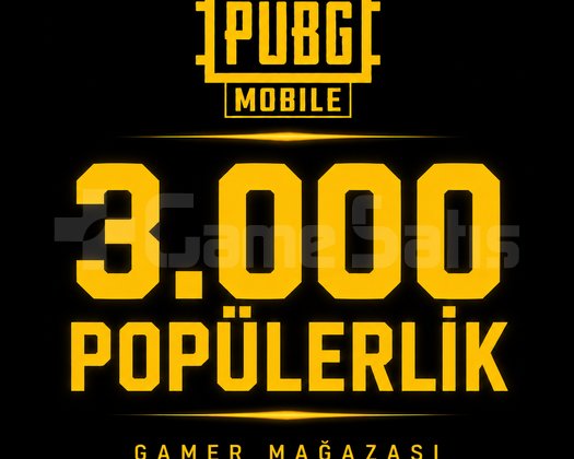 3 BİN POPÜLERLİK UYGUN FİYAT SINIRLI SÜRE