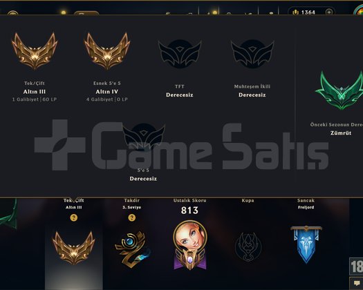 462 KOSTÜM 474 LVL 11K ÖZ EFSANE DOLU MAİL HESAP