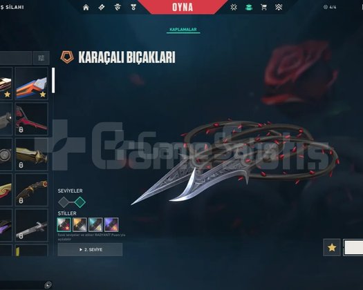 ÇİFT BIÇAK + VANDAL + ŞERİF