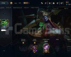 UNRANKED DERECELİ HAZIR FRESH ACC 8 SKİN 60 CHAMP