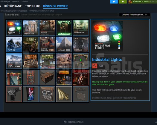 COK UYGUNA FULL DLC DOLU RUST HESABI