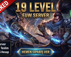 19 LEVEL EUW LOL HESABI | UNRANKED | MAIL DEĞİŞ