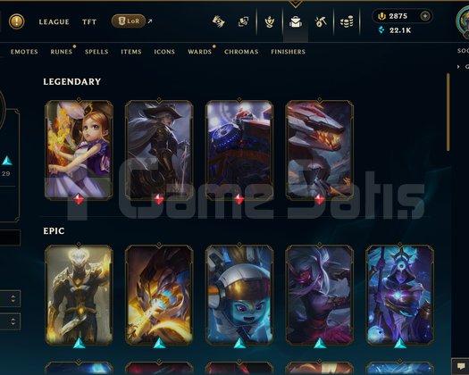 TR | 41 SKİN | UNRANKED | 2875 RP
