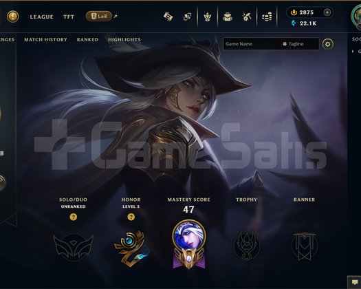 TR | 41 SKİN | UNRANKED | 2875 RP
