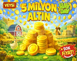 KAMPANYA 5 milyon altın