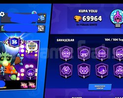EFSANE BRAWL STARS HESABI