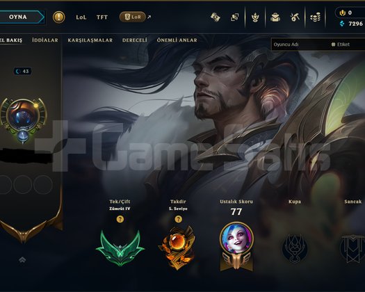 61 wr smurfluk cıtır hesap mmr mükemmel