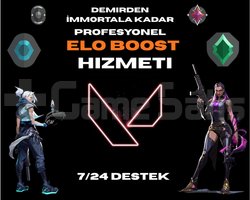 VALORANT PROFESYONEL ELO BOOST HİZMETİ