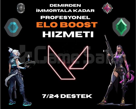 VALORANT PROFESYONEL ELO BOOST HİZMETİ