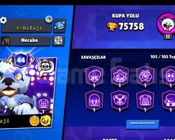 76k 403 kostümlü 105 karakterli 52 max seviye