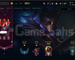 181 SKİN ZED MAİN ZED SİMGELİ FULL CHAMP S8 ACC