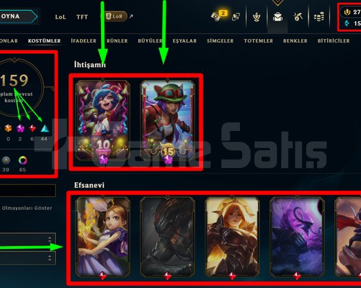 362 LVL + 159 KOSTÜM + 172 HERO + PLATİN 2 + MAİL!