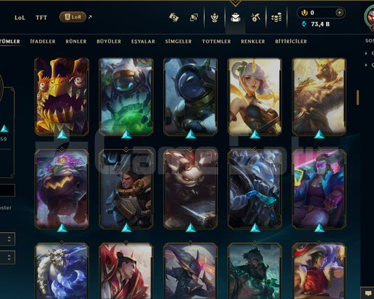 358 LVL + 170 KOSTÜM + 167 HERO + GOLD 1 + MAİL!