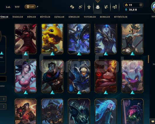 361 LVL + 123 KOSTÜM + 140 HERO + GÜMÜŞ 1 + MAİL!