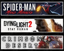Miles M. +Dying Light 2 +Crimson Desert