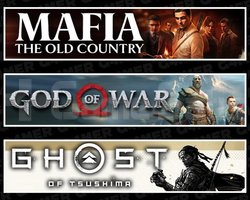 Mafia +God Of War +Ghost Of Tsushima