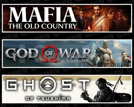 Mafia +God Of War +Ghost Of Tsushima