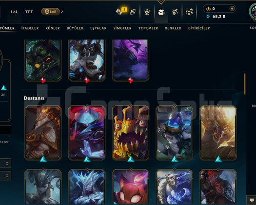 230 LEVEL / 74 SKİN / FUL HERO +MAİL +TELEFON