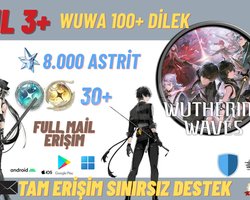 UL3+ WUWA 100+ DİLEK 8000 Astrit 30+ Tides EU