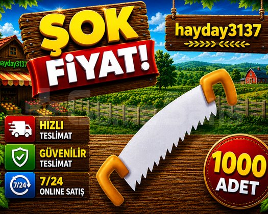 KAMPANYA 1000 adet testere