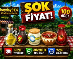 KAMPANYA İSTEDİĞİNİZ 100 ADET SOS