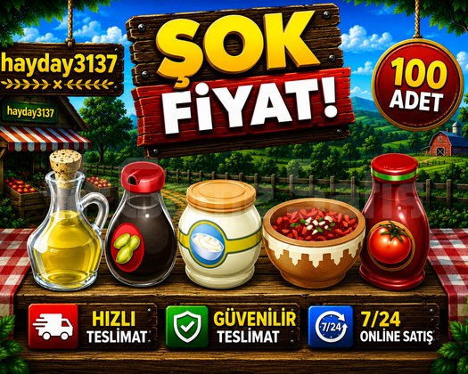 KAMPANYA İSTEDİĞİNİZ 100 ADET SOS