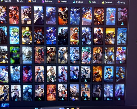 black alistar ve beta skinleri bulunan sağlam çar