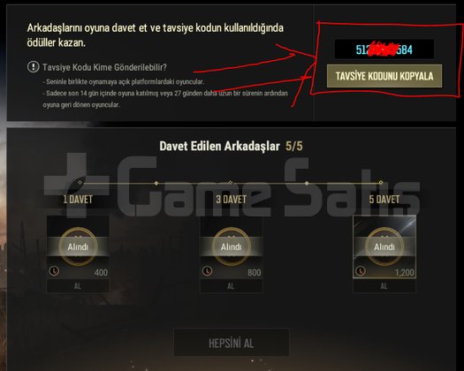 STEAM PUBG 2400 G-COIN KOD DEĞİL