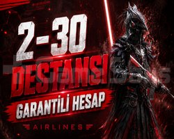 DOPDOLU / 2-30 DESTANSI GARANTİLİ RANDOM HESAPLAR