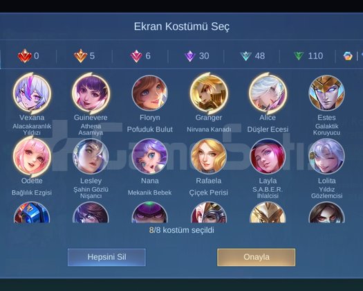 Skin bol kendi hesabım