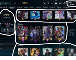 504 LEVEL / 399 SKİN / FUL HERO +MAİL +15K SATIŞ