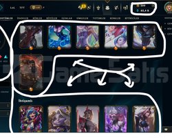 525 LEVEL / 995 SKİN / 171 HERO +MAİL +15K SATIŞ