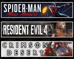 Miles M. +Resident Evil 4 +Crimson Desert