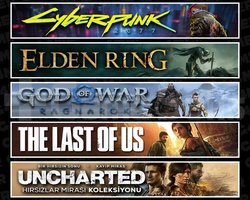 Cyberpunk +Elden +Ragnarök +TLOU1 +Uncharted