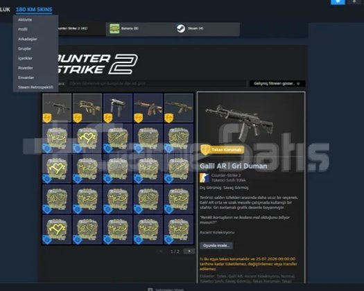 9.772 SAAT CS2 SEÇKİN 2 Rozetli Full Evanter