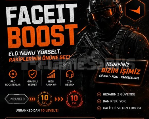 FACEİT EN UCUZ BOOST HİZMETİ
