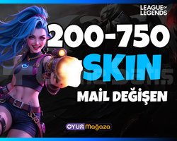 U VIP | 200-750 SKIN MAİL DEĞİŞEN RANDOM HESAP