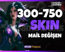 U VIP | 300-750 SKIN MAİL DEĞİŞEN RANDOM HESAP