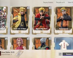 Naruto Koleksiyon Kartları Tanesi 25 TL