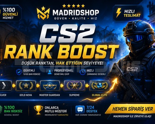-AKTİF- PREMİER YOLDAŞ RANK BOOST HIZLI