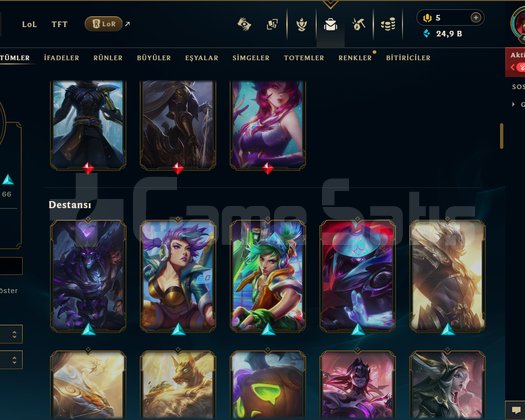 423 LEVEL / 133 SKİN / FUL HERO +MAİL +15K SATIŞ