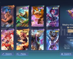 MOBİLE LEGENDS HESABIM SATILIK ŞAHSİ HESABIM