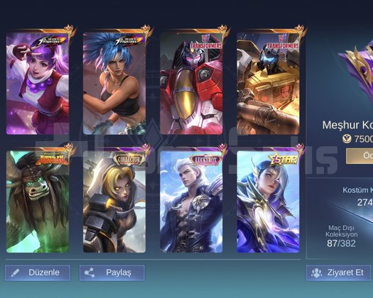 Mlbb hesap satışı Pazarlık vardır