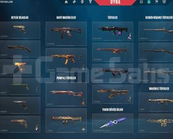 PREMİUM BOL SKİNLİ GOLD 2 YÜKSEK MMR HESAP