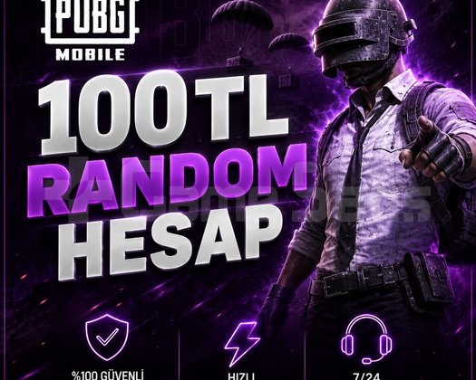 DOPDOLU PUBG 100TL ULTRA VIP HESAP
