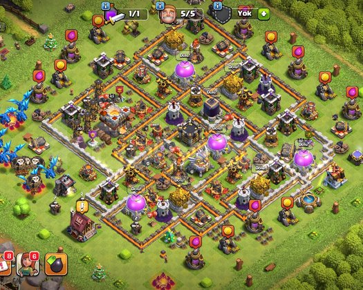 1400 KUPA CR + FULL COC HESABI