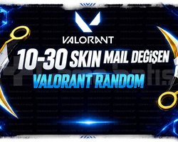 VIP | 10-30 SKİN | MAİL DEĞİŞEN !