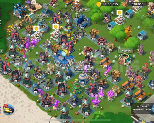 Boom Beach 80 Lv